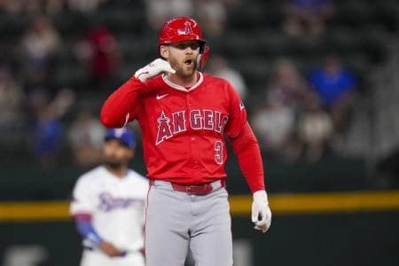 Blue Jays looking to possibly trade for Angels Taylor Ward #bluejays #mlb