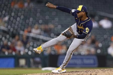 Blue Jays linked to Brewers' ace Freddy Peralta with 2.60 ERA in blockbuster trade. #BlueJays #Brewers #Trade #