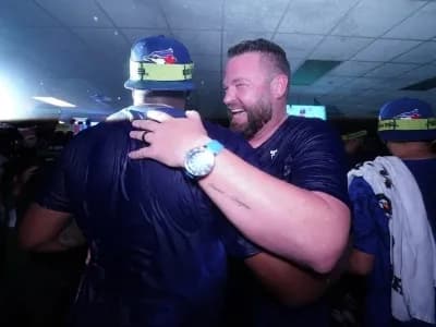 Vladimir Guerrero Jr sends message to the rest of the MLB after the Blue Jays clinch #bluejays #mlb