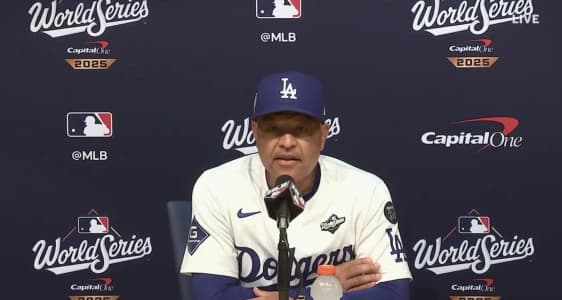 Dave Roberts sends message to the Blue Jays after loss in game 5