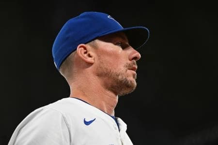 Toronto Blue Jays pitcher Chris Bassitt (40) prior to the game against the Oakland Athletics at Rogers Centre.